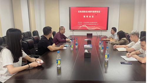 公司“应急消防实训微环境系统”项目通过验收