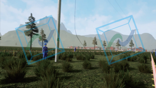 配电线路抢修VR体验系统