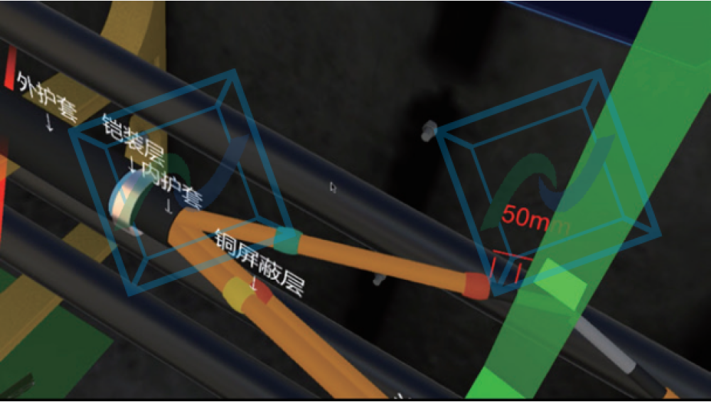 电缆敷设 VR 实训系统
