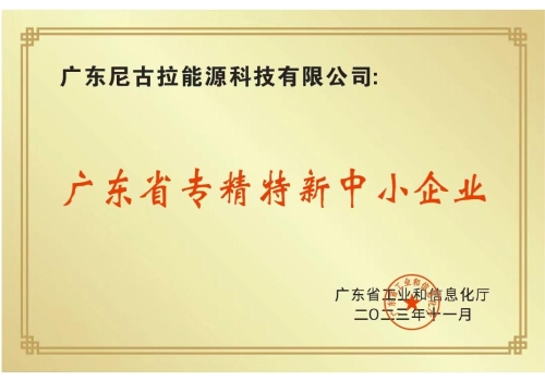 广东省专精特新中小企业